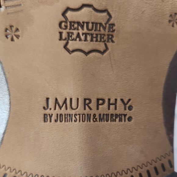 Johnston & Murphy Tan Leather Oxfords main image 9